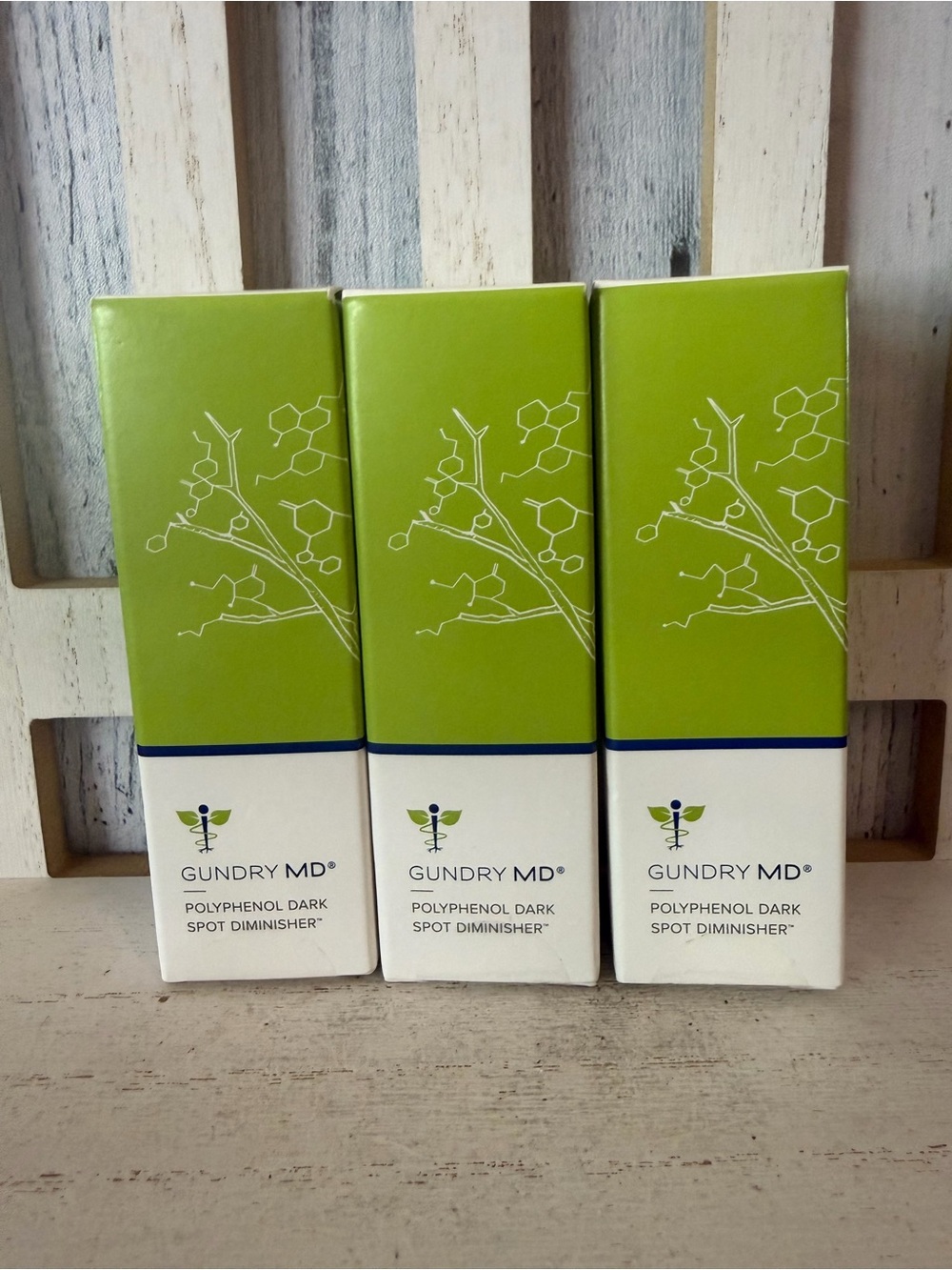 Lot of 3 - Gundry MD Polyphenol Dark Spot Diminisher Serum 1oz/30ml NEW In Box